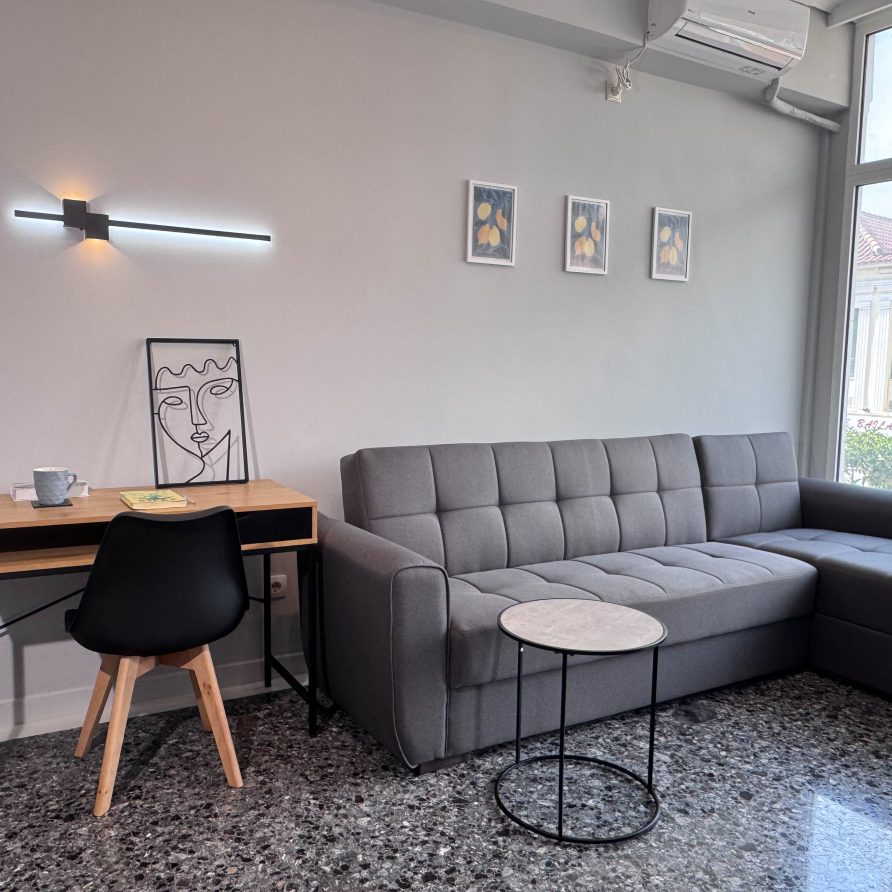 Ενοικιαζόμενο διαμέρισμα Urban Mood για διακοπές στην Καλαμάτα Airbnb Εταιρεία Διαχείρισης Καταλυμάτων Perla Homes