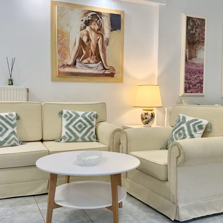 Ενοικιαζόμενο διαμέρισμα Andrianna's Garden για διακοπές στην Καλαμάτα Airbnb Εταιρεία Διαχείρισης Καταλυμάτων Perla Homes