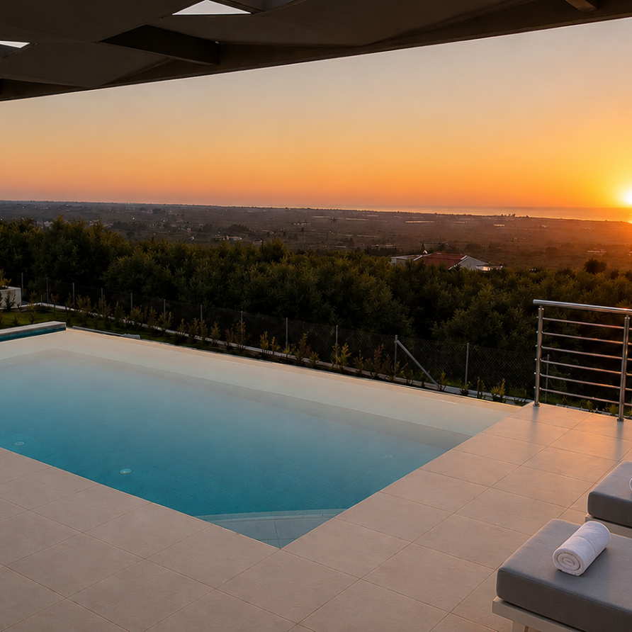 Villa Palomar Ενοικιαζόμενη βίλα Κυπαρισσία Airbnb Εταιρεία Διαχείρισης Καταλυμάτων Perla Homes