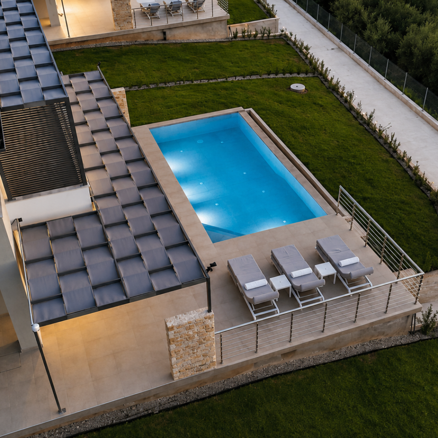 Villa Palomar Ενοικιαζόμενη βίλα Κυπαρισσία Airbnb Εταιρεία Διαχείρισης Καταλυμάτων Perla Homes