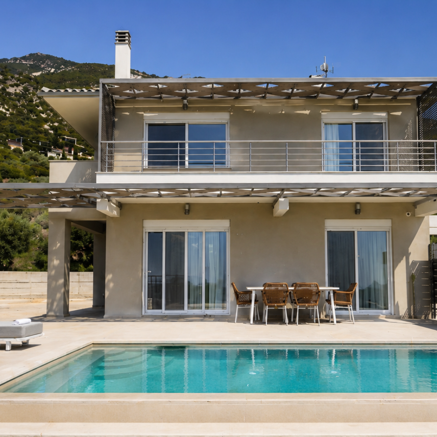 Villa Palomar Ενοικιαζόμενη βίλα Κυπαρισσία Airbnb Εταιρεία Διαχείρισης Καταλυμάτων Perla Homes